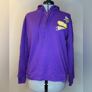 Minnesota Vikings Purple Women's Pullover Hoodie